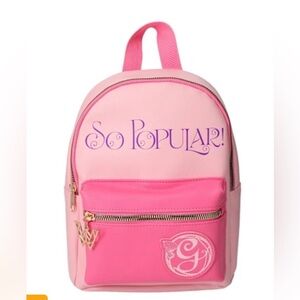 Wicked “So Popular” Glinda Mini Backpack with Pink Adjustable Straps BNWT